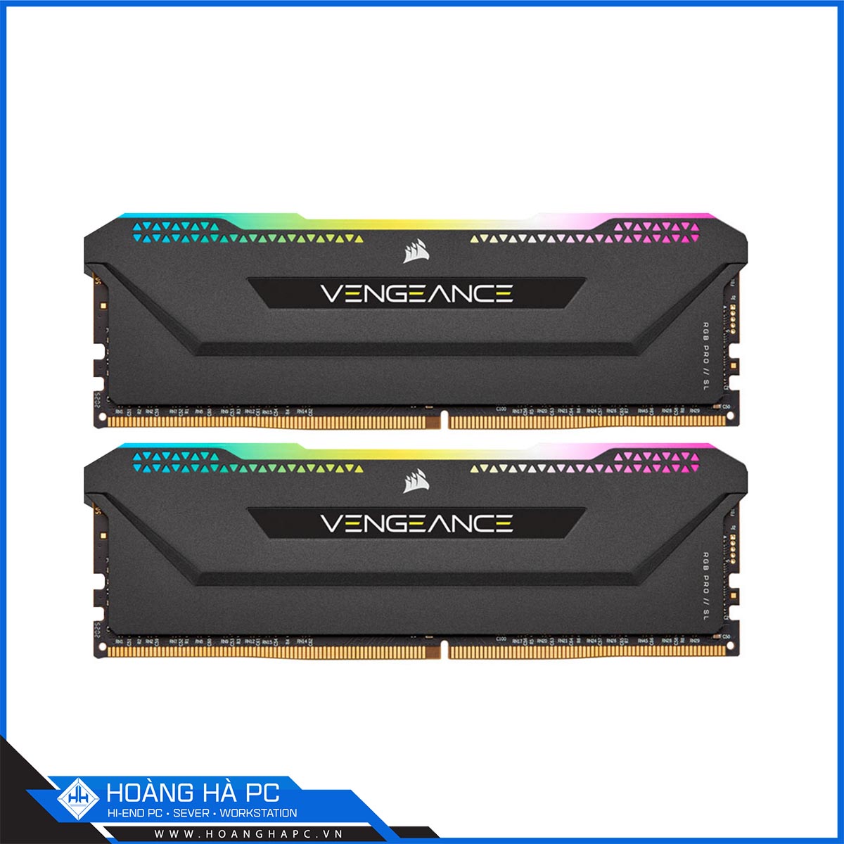Bộ Nhớ RAM CORSAIR VENGEANCE RGB PRO SL 32GB (2x16GB) DDR4 3600MHz Black