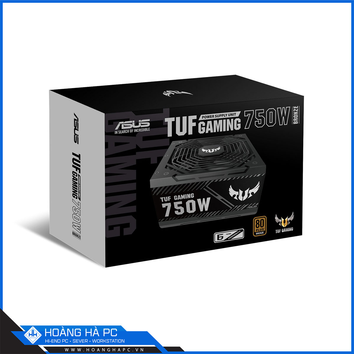 Nguồn Asus TUF Gaming 750W Bronze (80 Plus Bronze/Non Modular/Màu Đen)