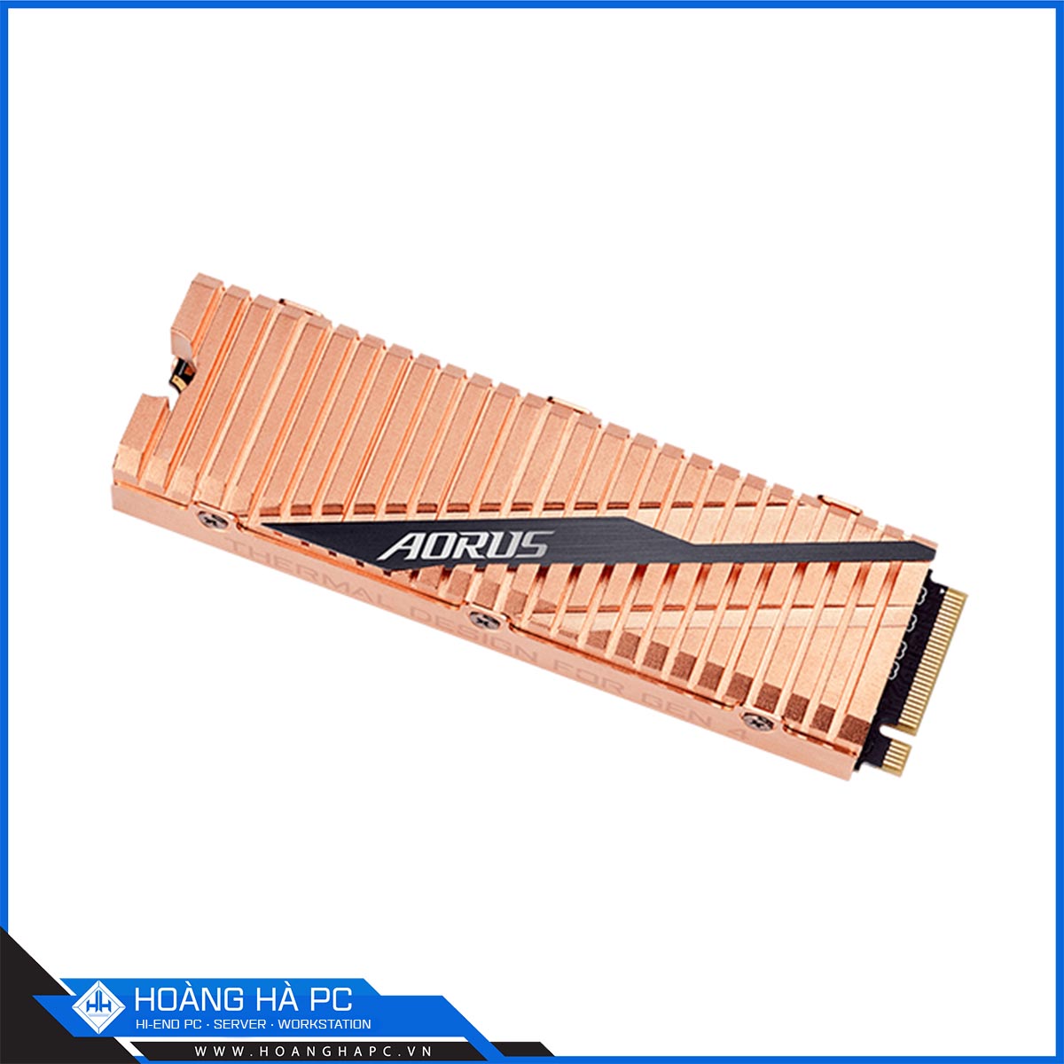 Ổ cứng SSD Gigabyte Aorus 1TB PCIe Gen4 x4 NVMe M.2 (Đọc 5000MB/s - Ghi 4400MB/s) (GP-ASM2NE6100TTTD)