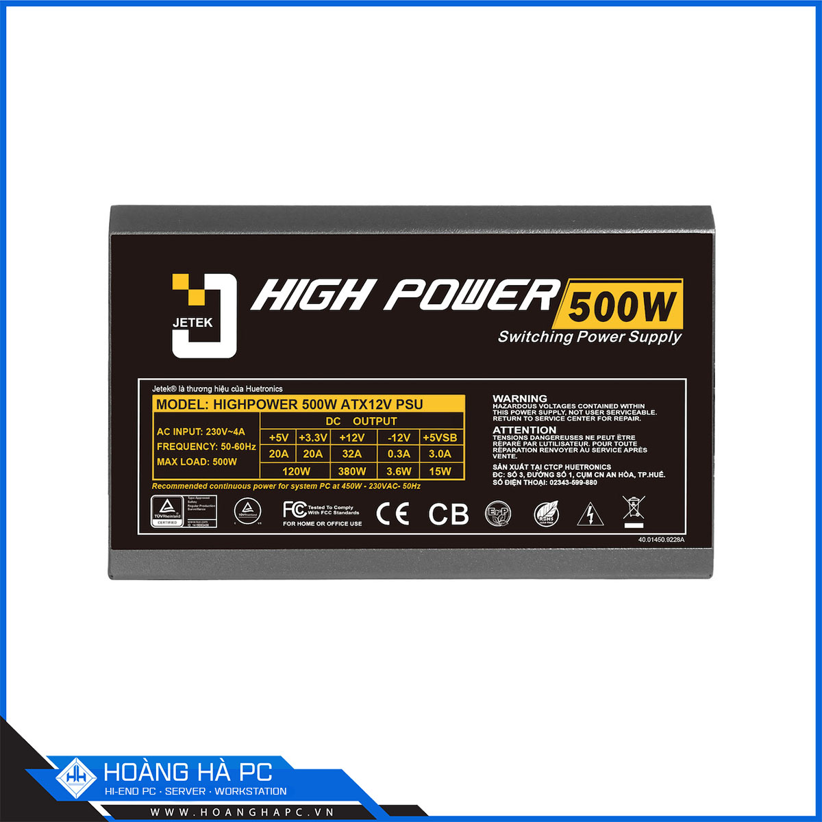 Jetek Highpower 500W