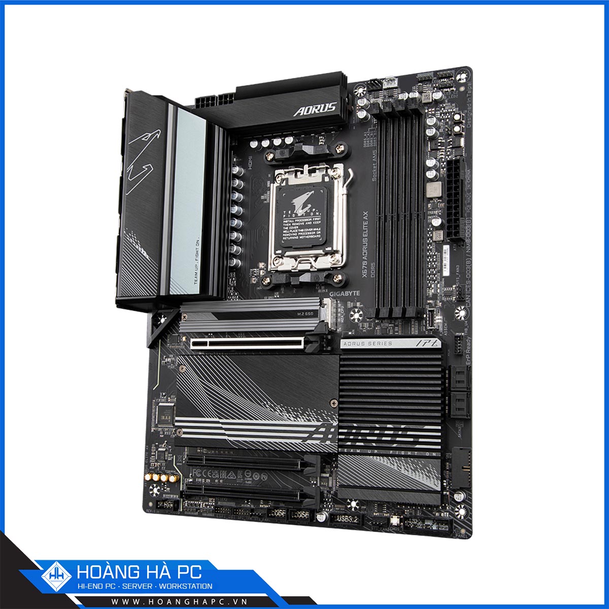 Mainboard GIGABYTE X670 AORUS ELITE AX (AMD X670, Socket AM5, ATX, 4 Khe Cắm Ram DDR5)
