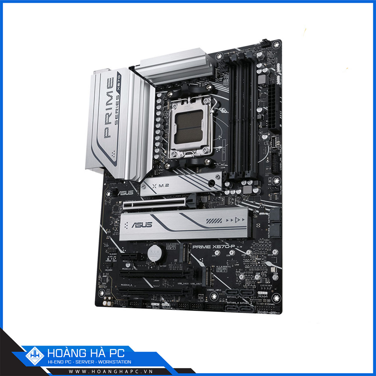 Mainboard ASUS Prime X670-P (AMD X670, Socket AM5, ATX, 4 Khe Cắm Ram DDR5)