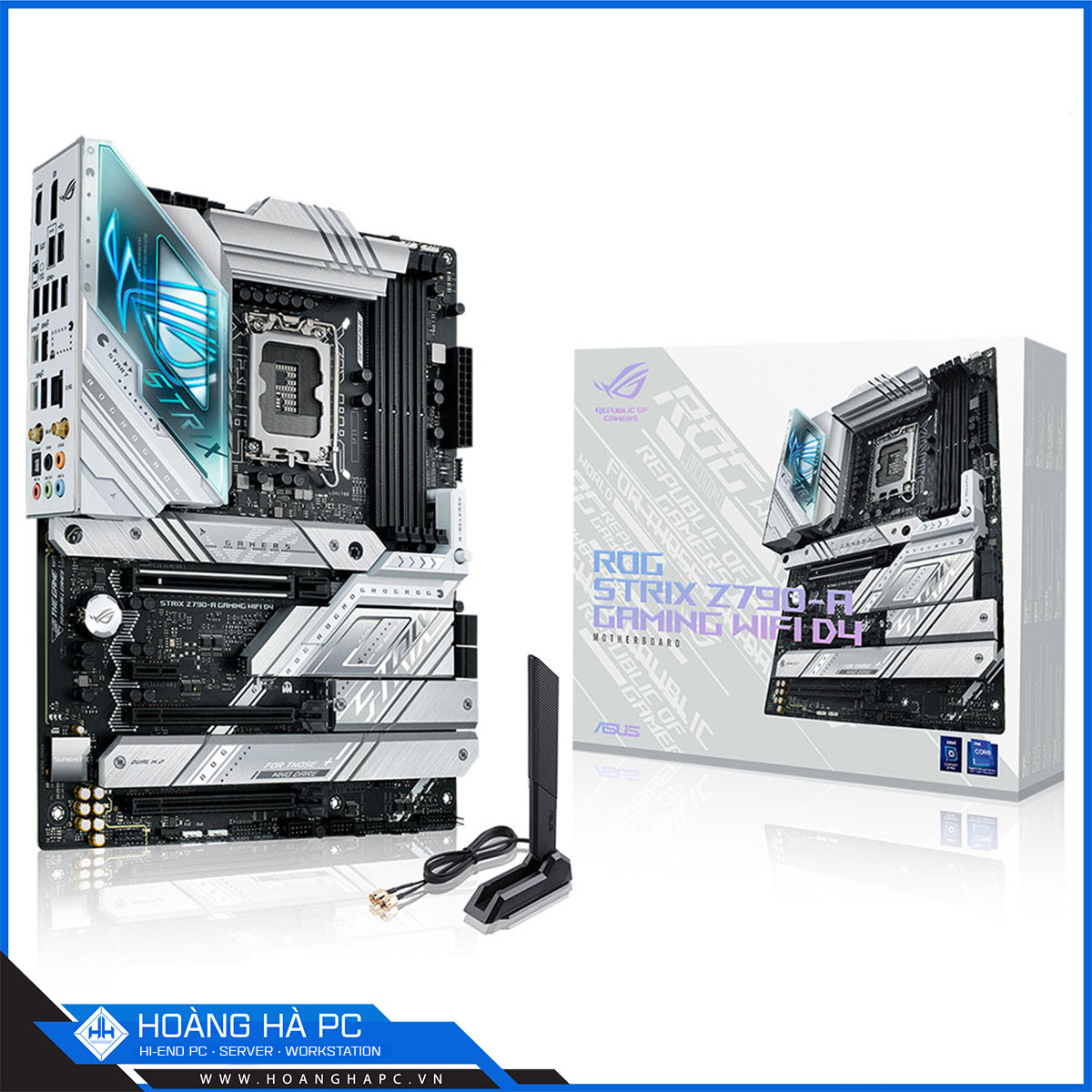 Mainboard ASUS STRIX Z790 A GAMING WIFI D4 (Intel Z790, Socket 1700, ATX, 4 khe Ram DDR4)