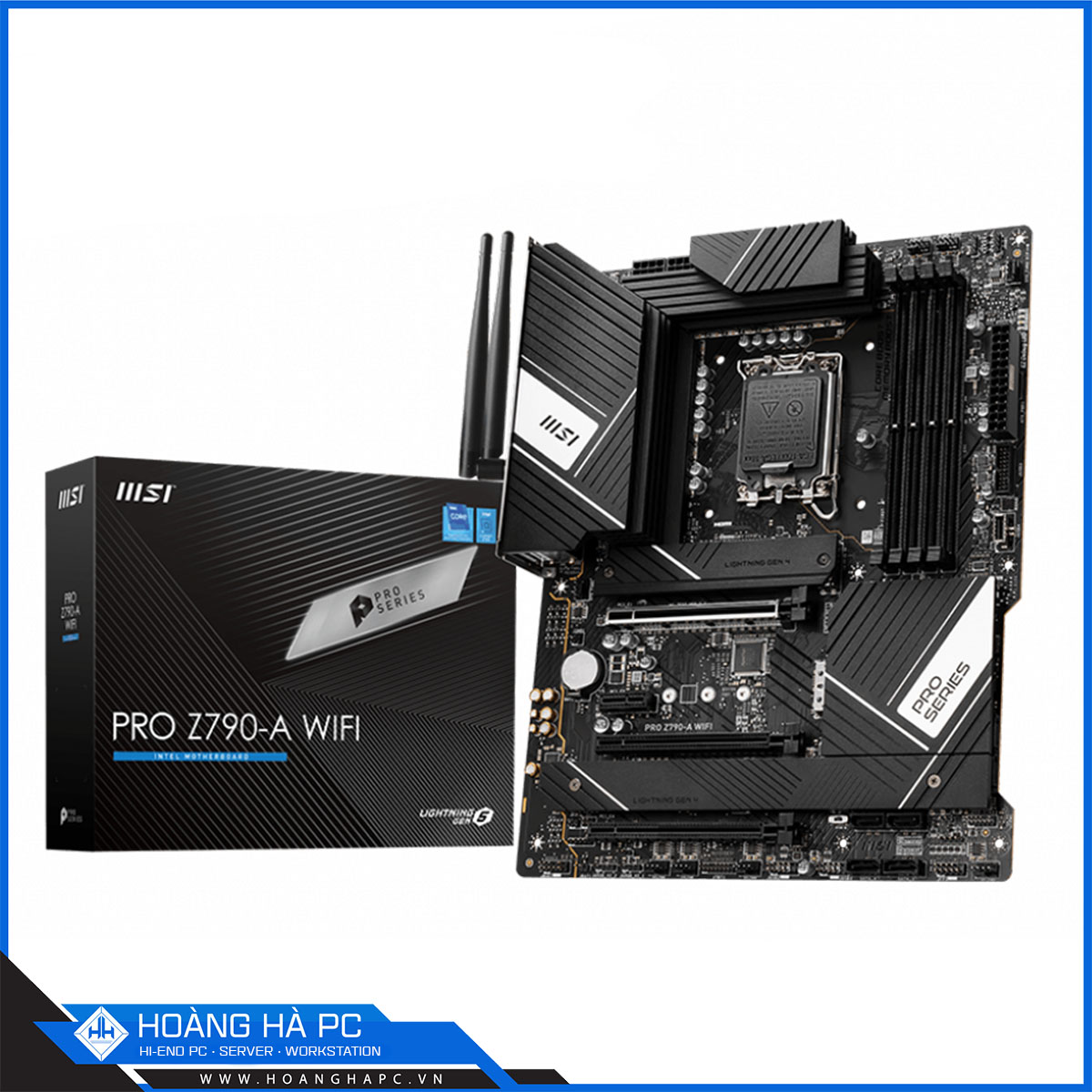 Mainboard MSI PRO Z790-A WIFI (Intel Z790, Socket 1700, ATX, 4 khe Ram DDR5)