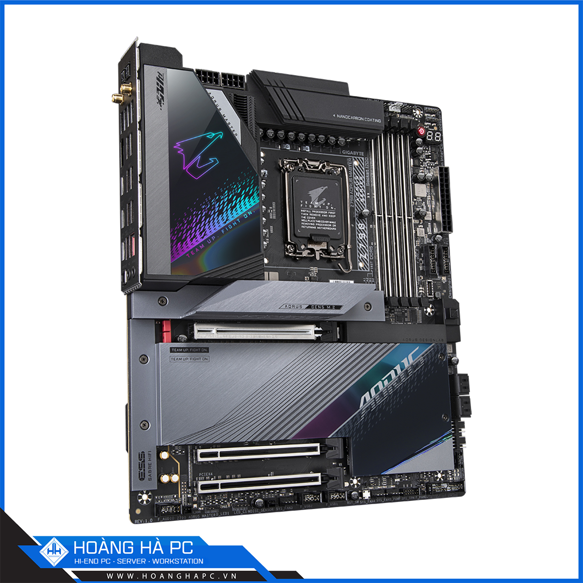 Mainboard Gigabyte Z790 AORUS MASTER DDR5 (Intel Z790, Socket LGA1700, E-ATX, 4 khe RAM DDR5)