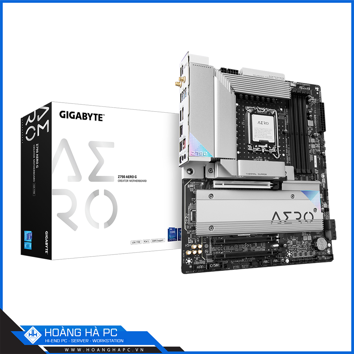 Mainboard Gigabyte Z790 AERO G (Intel Z790, Socket LGA1700, ATX, 4 khe RAM DDR5)