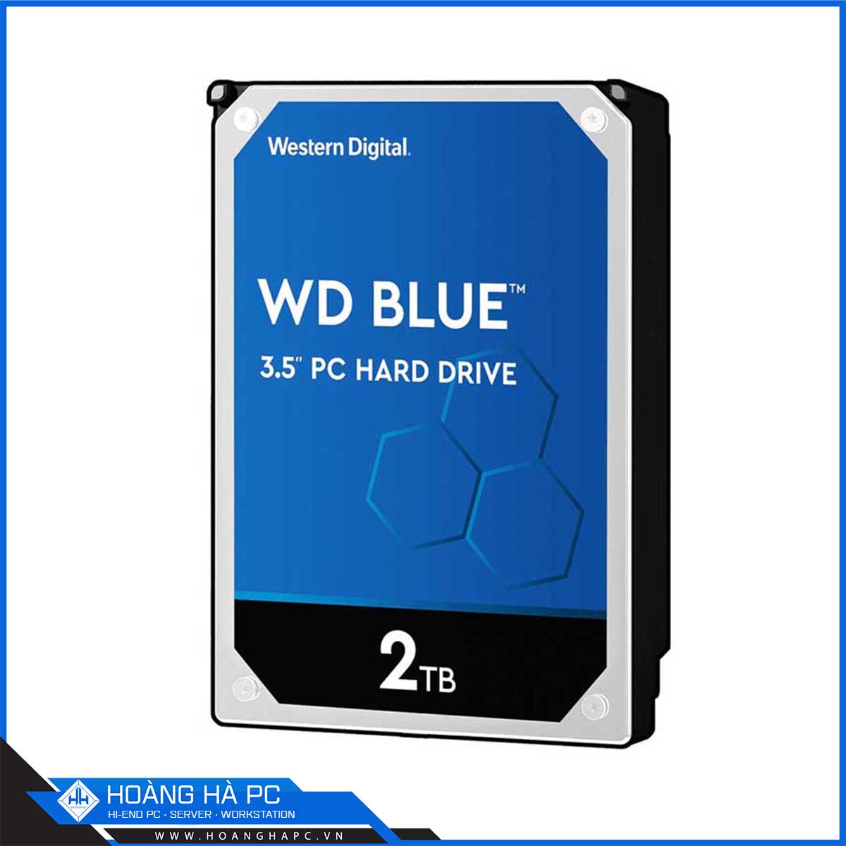 Ổ Cứng HDD Western Digital Caviar Blue 2TB (WD20EZAZ) (3.5 inch, Sata3 6Gb/s, 256MB Cache, 5400rpm)