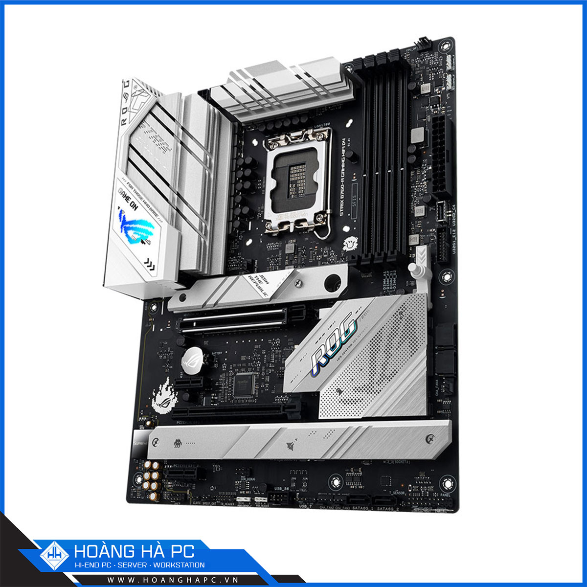 Mainboard ASUS ROG STRIX B760-A GAMING WIFI D4 (Intel B760, Socket LGA1700, ATX, 4 khe Ram DDR4)