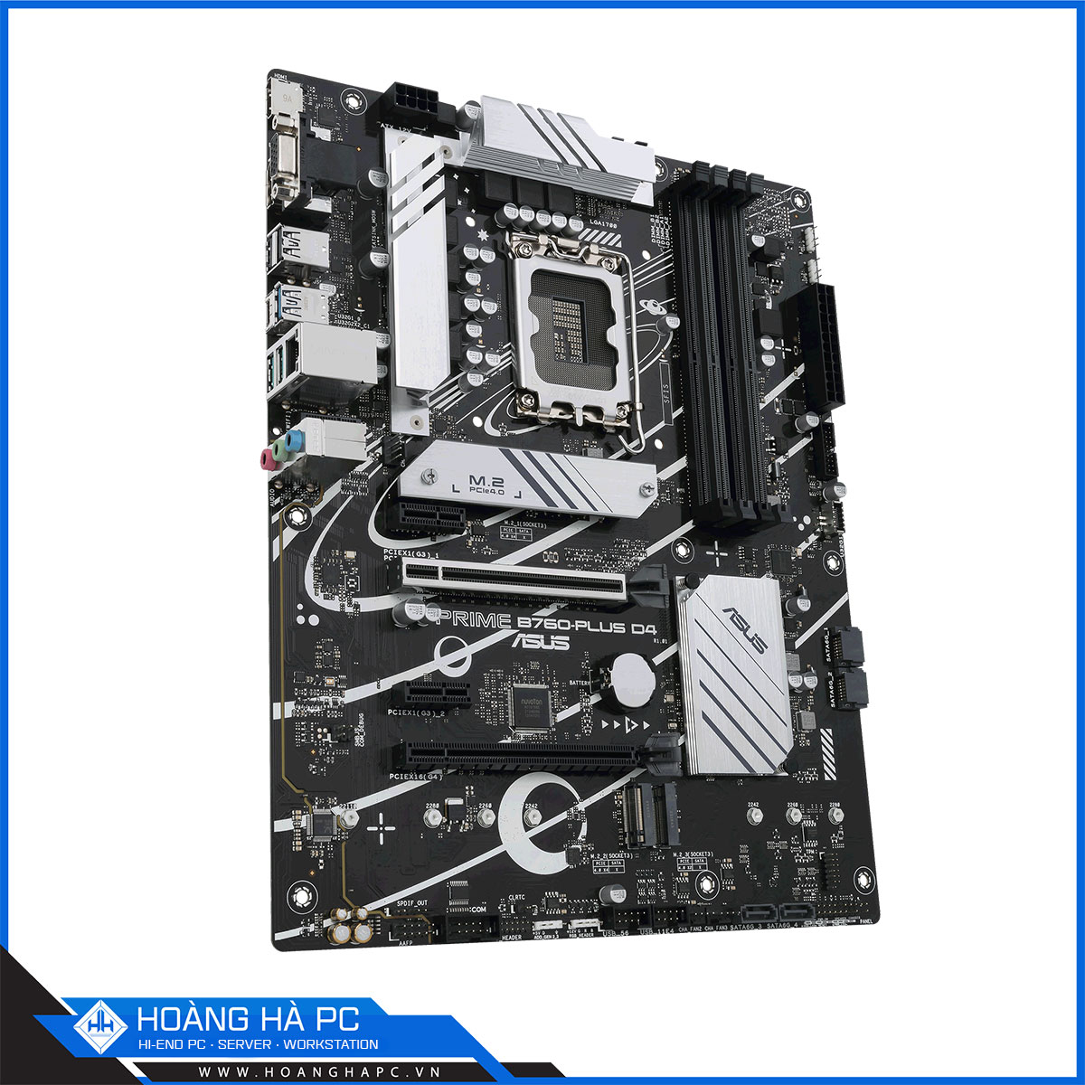 Mainboard ASUS PRIME B760-PLUS D4 (Intel B760, Socket LGA1700, ATX, 4 khe Ram DDR4)