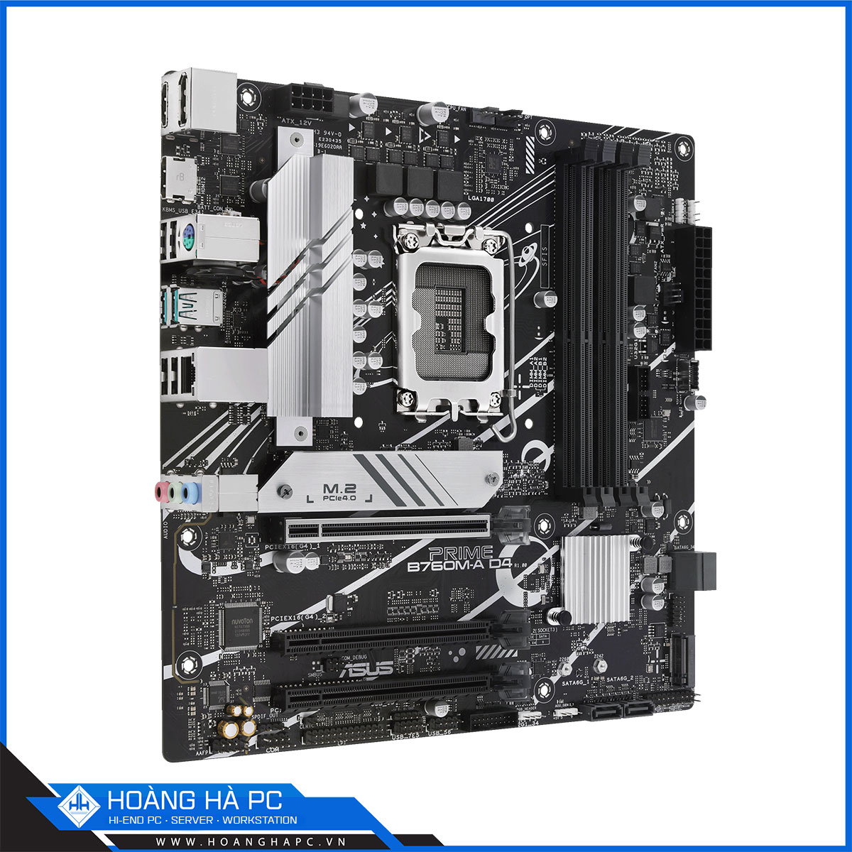 Mainboard ASUS PRIME B760M-A D4 (Intel B760, Socket LGA1700, mATX, 4 khe Ram DDR4)