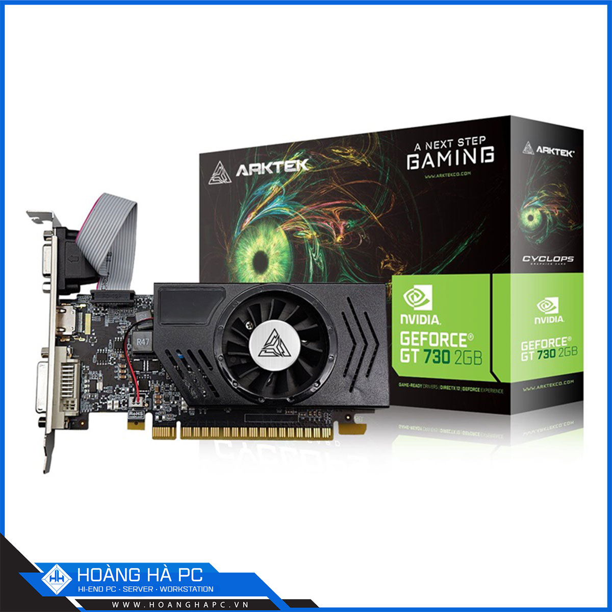 VGA ARKTEK GEFORCE GT730 2GB