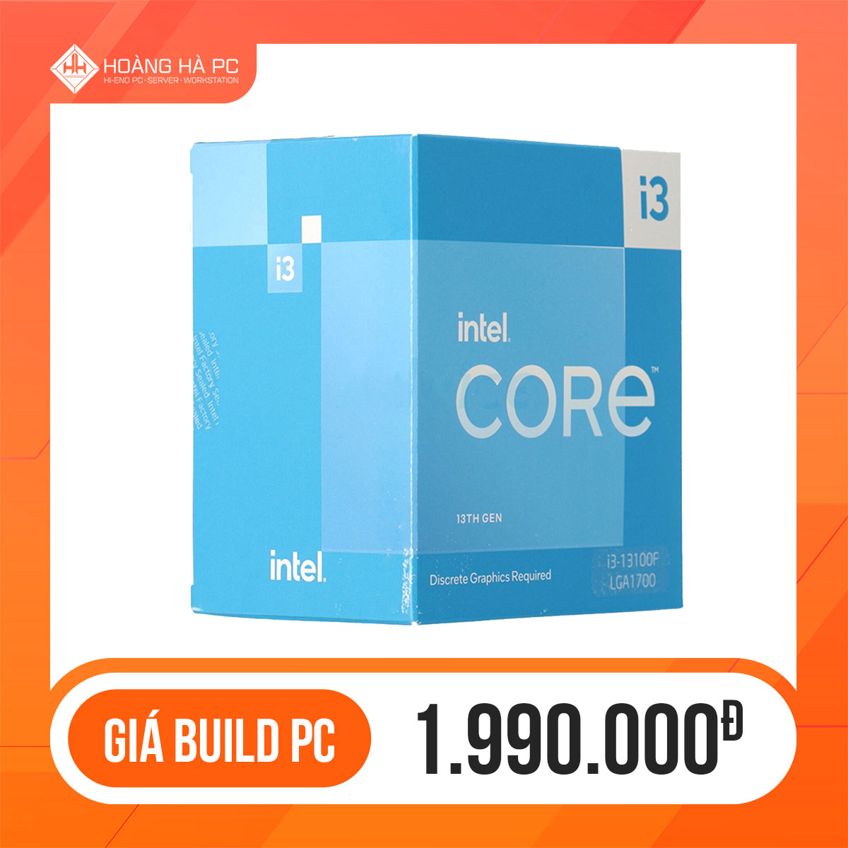CPU Intel Core i3- 13100F ️Chính hãng, Giá Cực rẻ