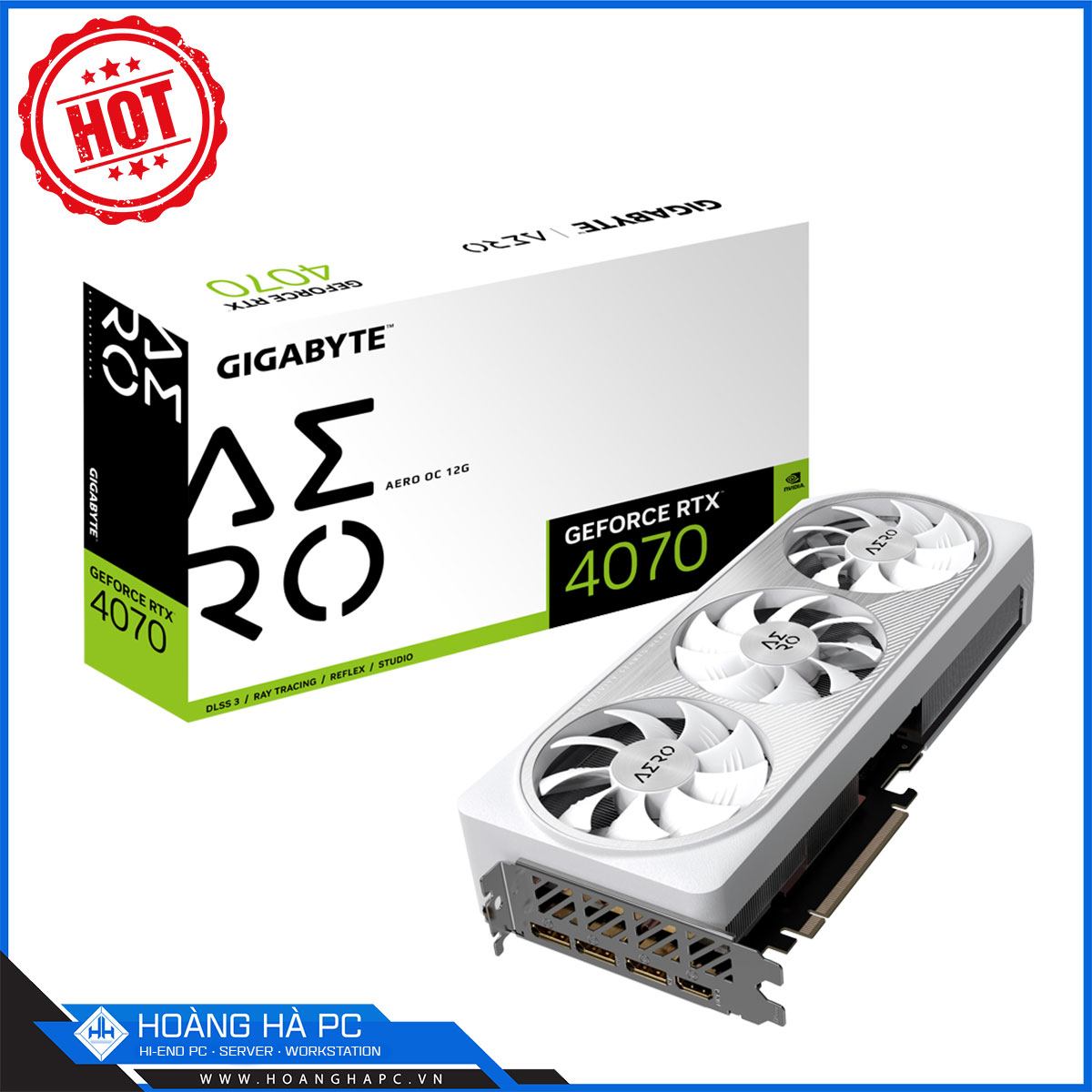 VGA Gigabyte RTX 4070 AERO OC 12G