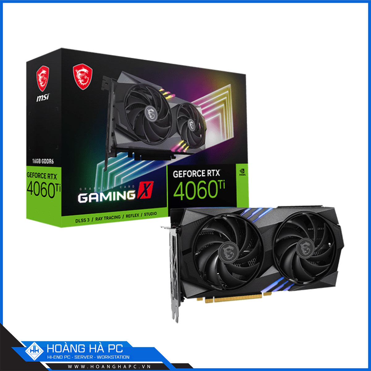 VGA MSI RTX 4060 Ti GAMING X 16G