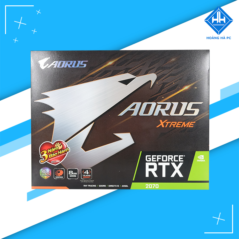 VGA GIGABYTE AORUS GeForce RTX 2070 XTREME 8GB