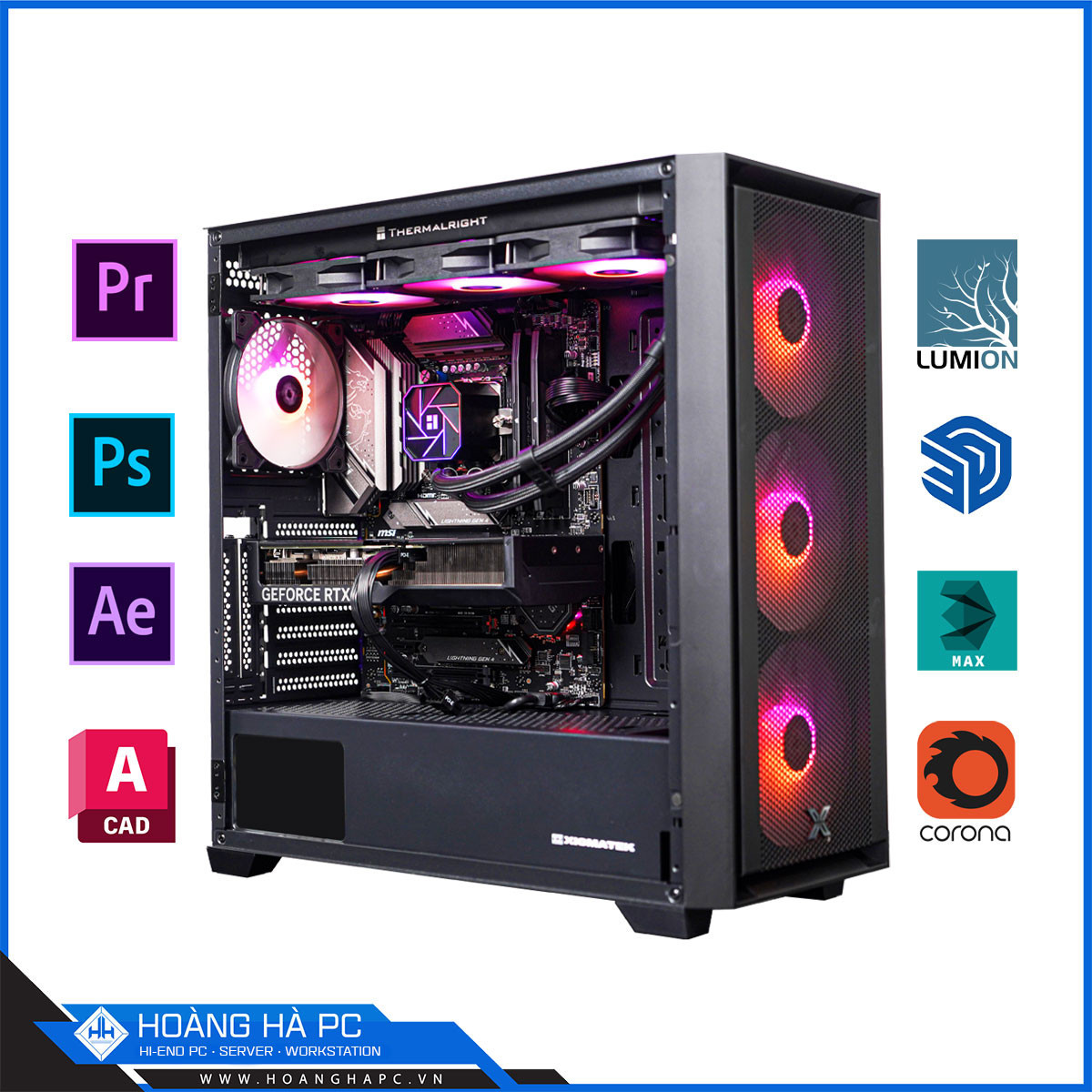 HHPC CORE i5 14600K | 32G | NVIDIA RTX 3070 Ti 8G