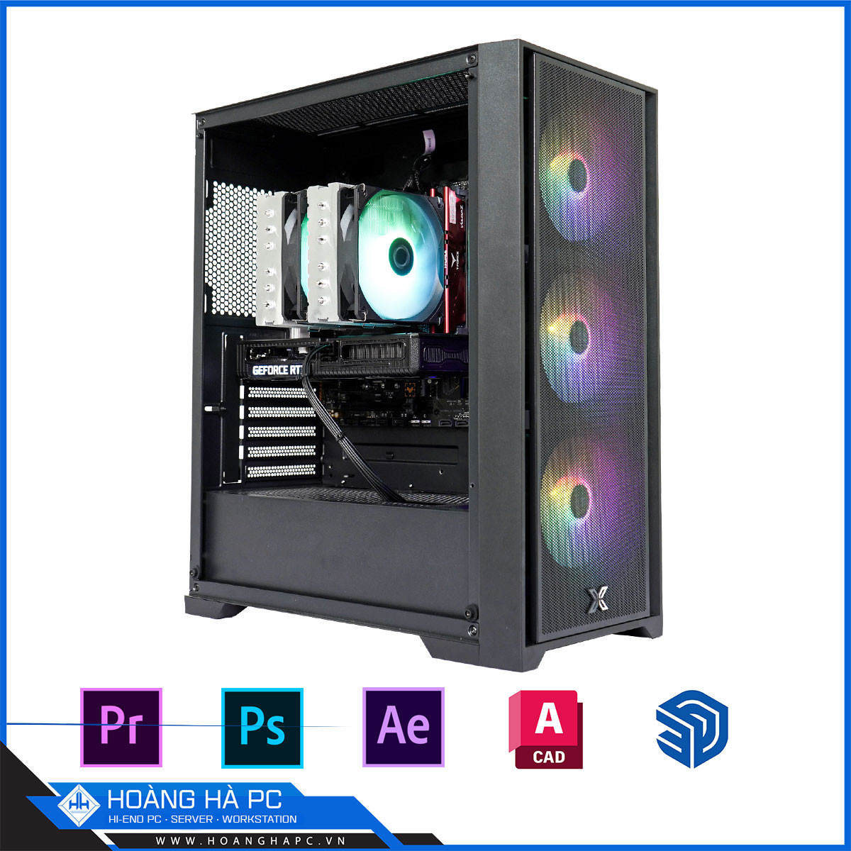 【新品】　ゲーミングPC i5 14600KF RTX4070TI 32GB HHPC CORE i5 14600KF | 32G DDR5 | NVIDIA RTX 4070 Ti SUPER 16G