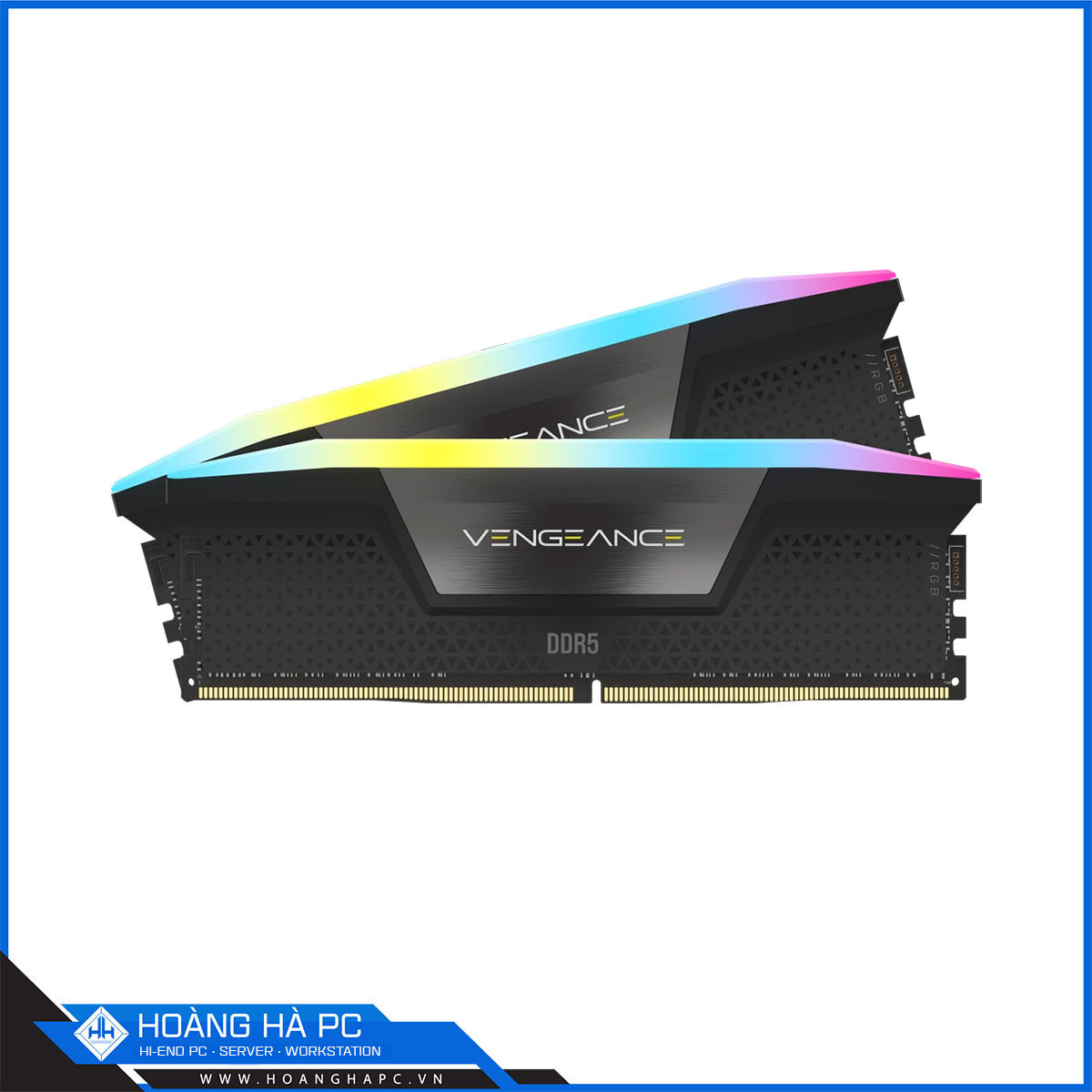 RAM DDR5 CORSAIR VENGEANCE RGB 64GB 6000MHz C38 BLACK