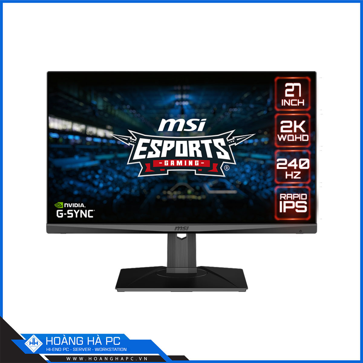 Màn hình MSI MAG 274QRX (27 inch/ 2K/ IPS/ 240Hz/ USB-C 15W)