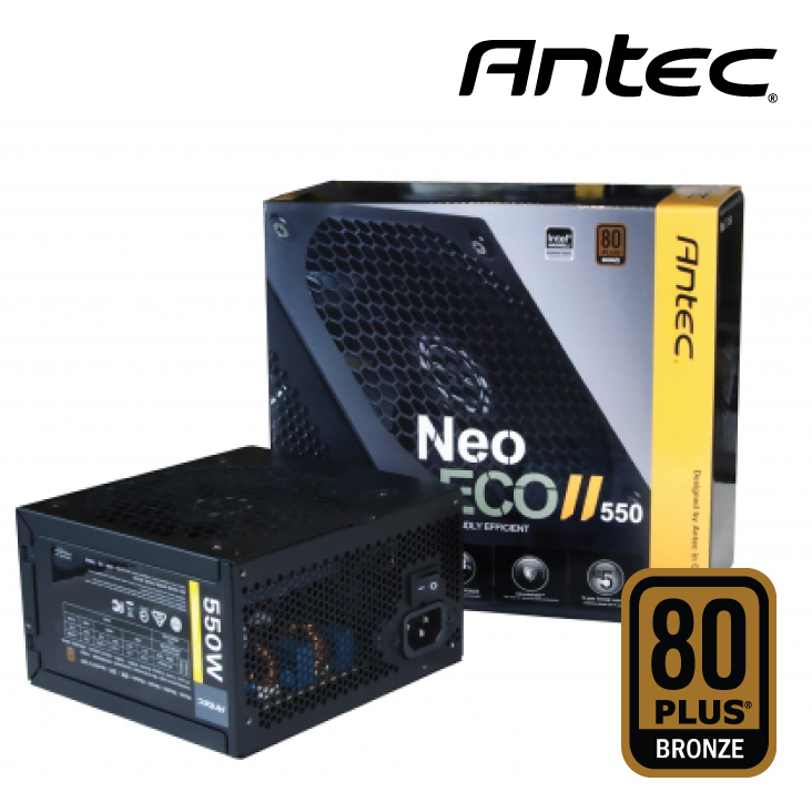 Nguồn Antec Neo Eco II 550 550W (80 Plus Bronze/Non Modular)