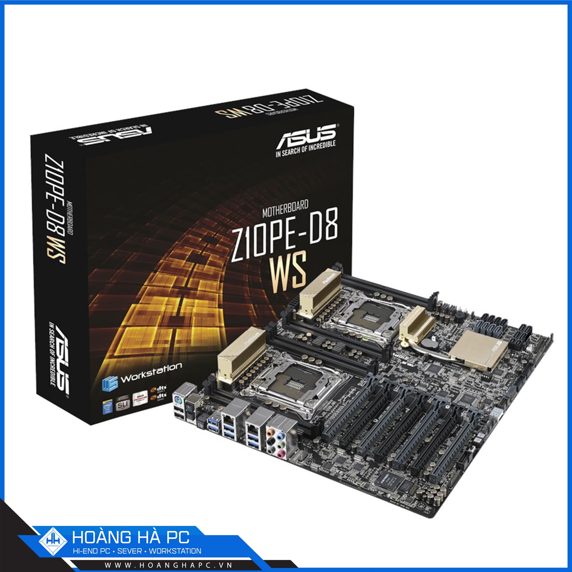 Asus Z10pe D8 Ws Intel Dual Cpu Motherboard Mainboard ASUS