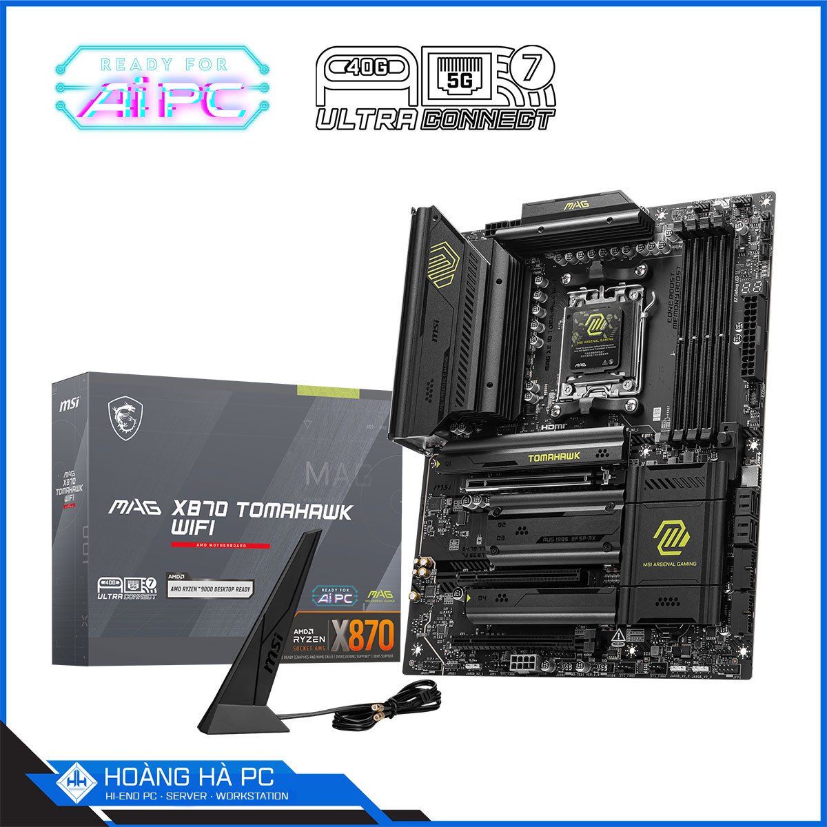 Mainboard MSI MAG X870 TOMAHAWK WIFI Sức Mạnh Toàn Diện