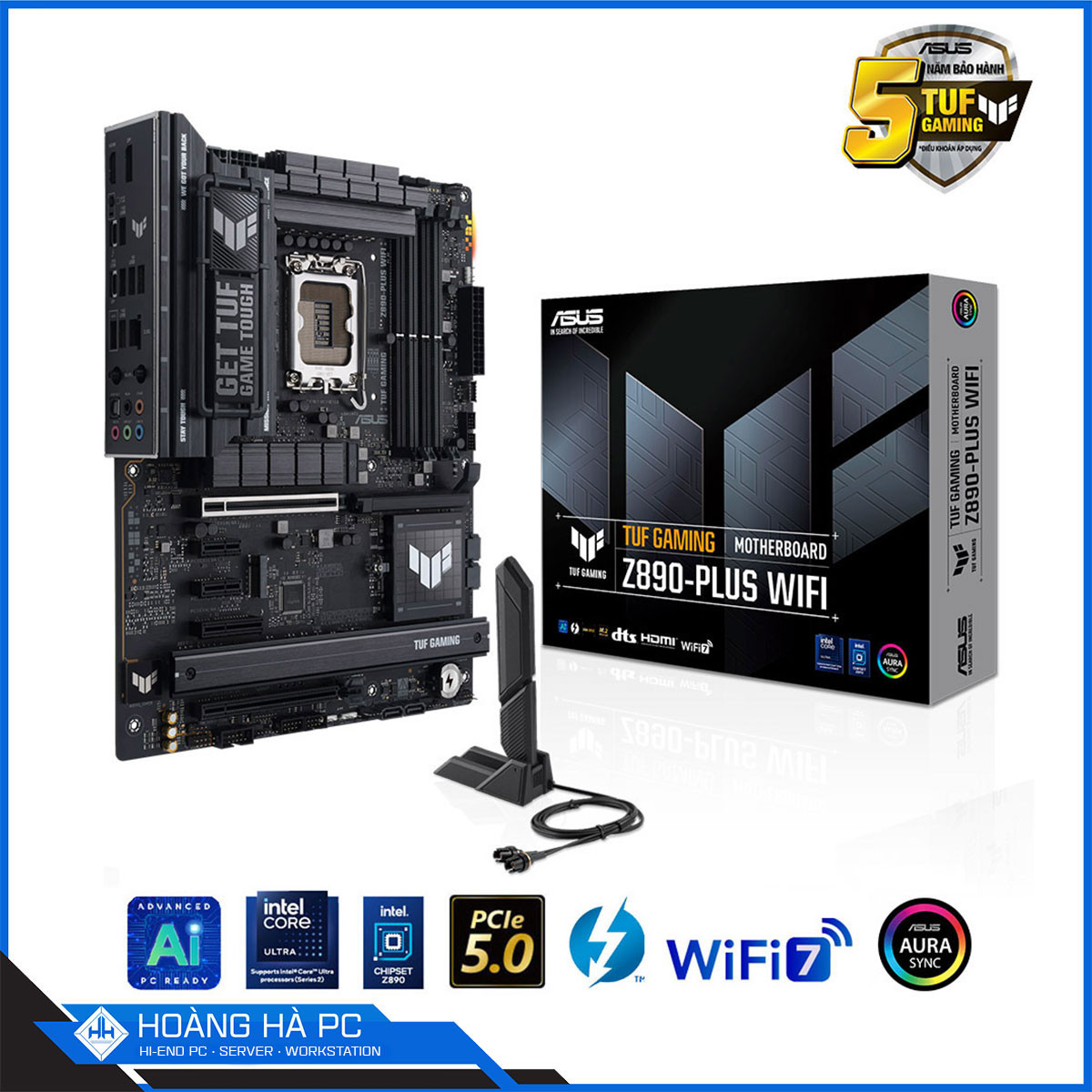 Mainboard ASUS TUF Gaming Z890-Plus Wifi✔️Hiệu Năng Mạnh Mẽ