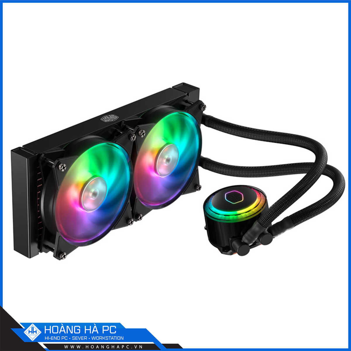 Tản nhiệt nước cooler master Masterliquid ML240R RGB Rainbow