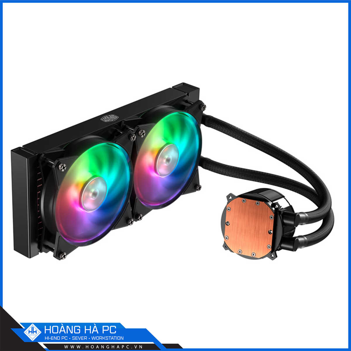 Tản nhiệt nước cooler master Masterliquid ML240R RGB Rainbow