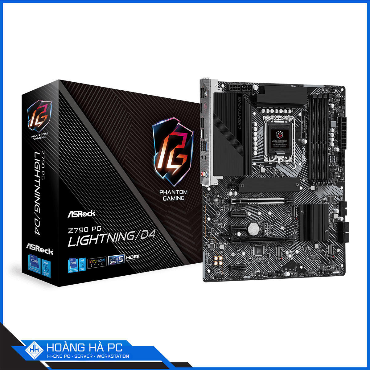 Mainboard ASROCK Z790 PG LIGHTNING D4 Giá Tốt, Hiệu Năng Mạnh