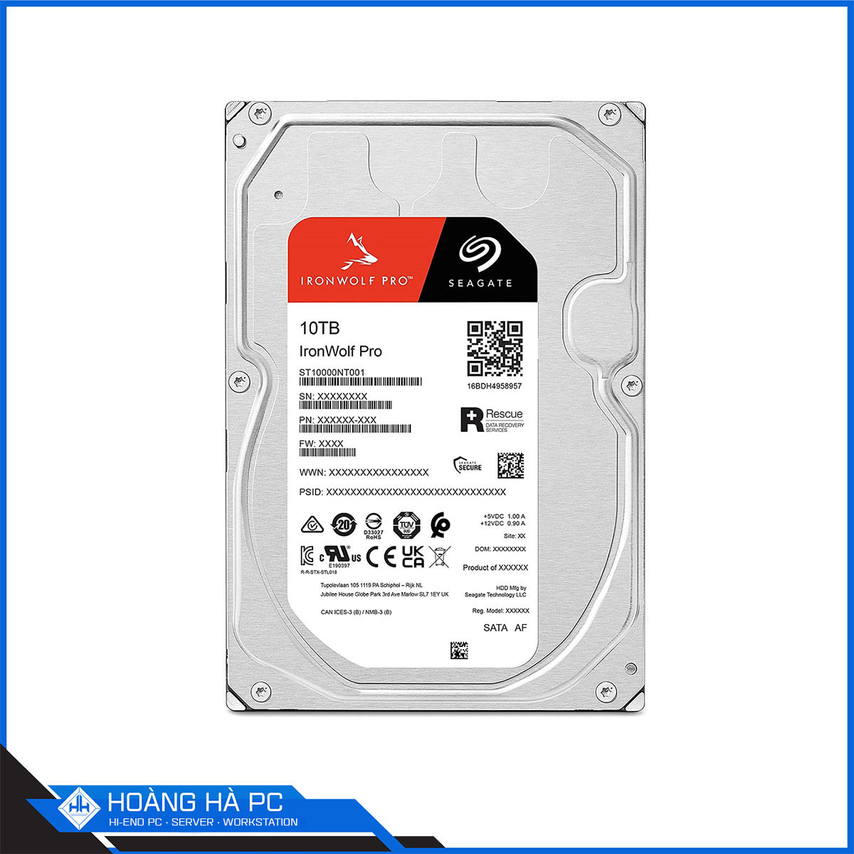 Ổ Cứng HDD Seagate Ironwolf Pro 10TB - Chính Hãng, Giá Tốt