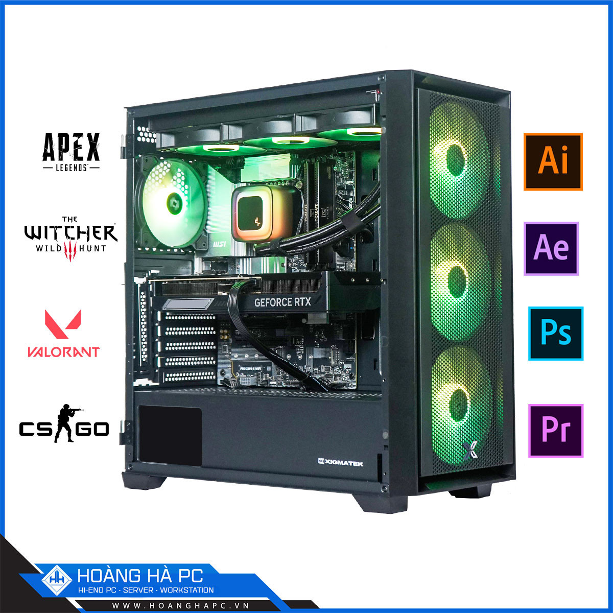 HHPC CORE i7 14700KF | 32GB | NVIDIA QUADRO P2000 5G