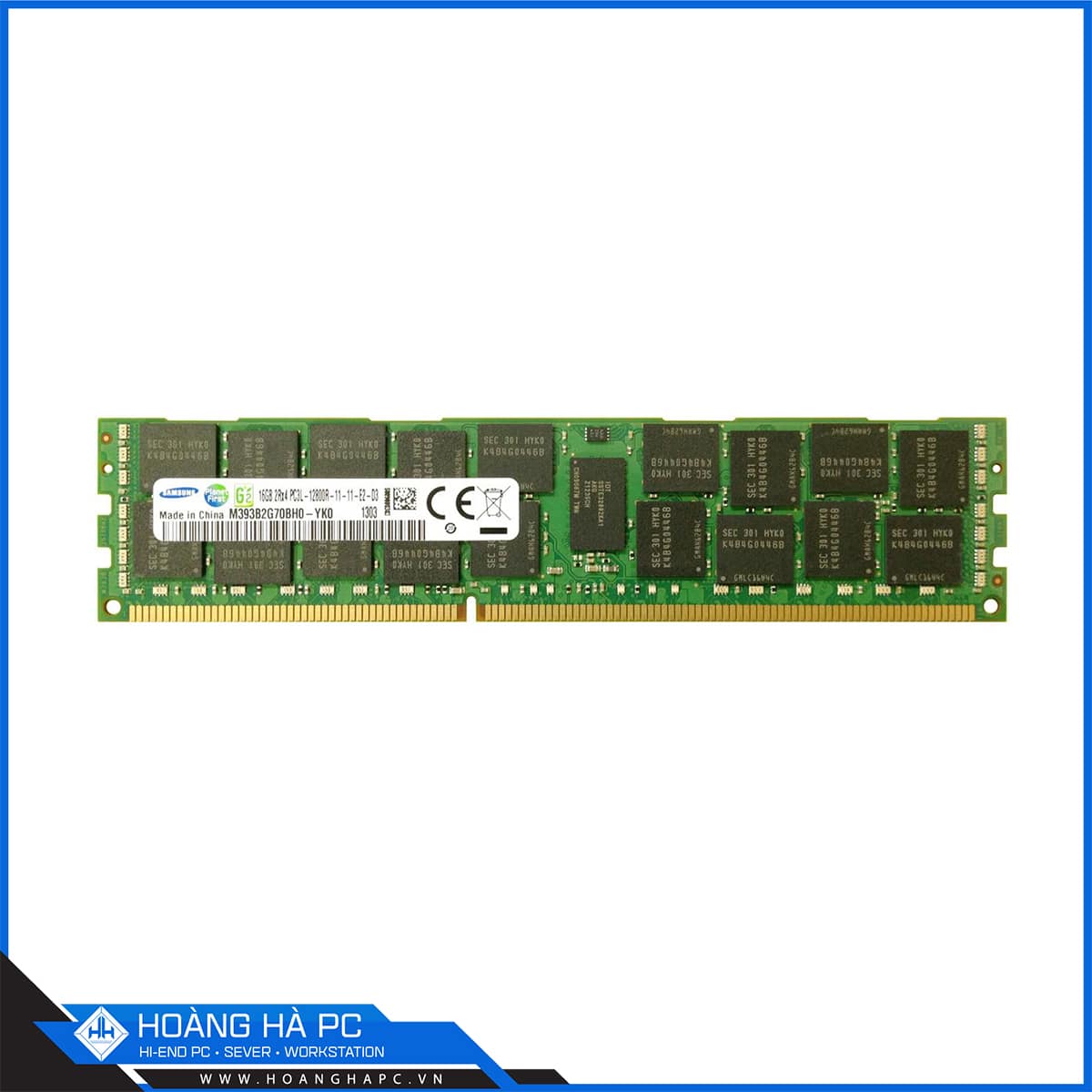 RAM SAMSUNG 16GB DDR3 1600MHz ECC REGISTERED