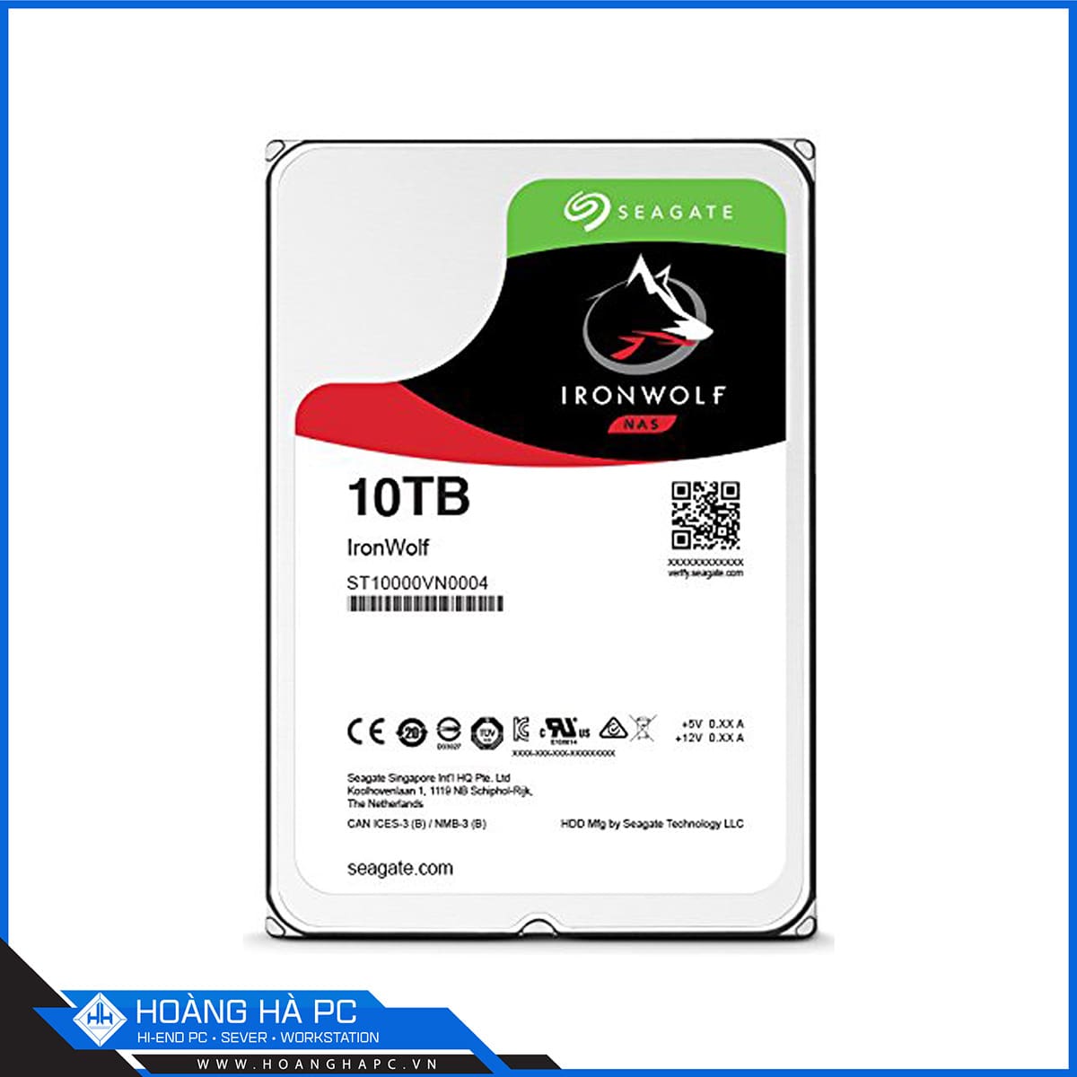 HDD Seagate Ironwolf 10TB✔️Chính hãng, Giá rẻ