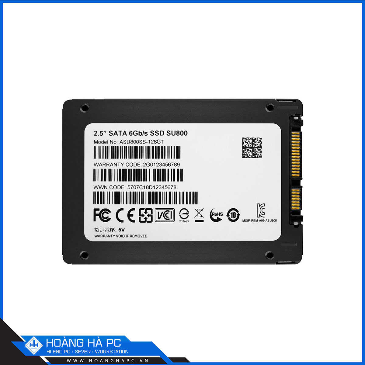 Ổ Cứng SSD Adata SU800 128GB 2.5 inch Sata3 (Đọc 560MB/s - Ghi 300MB/s)