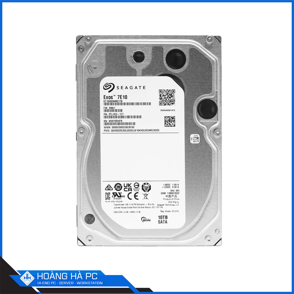 Ổ Cứng HDD Seagate Enterprise Exos 7E10 10TB