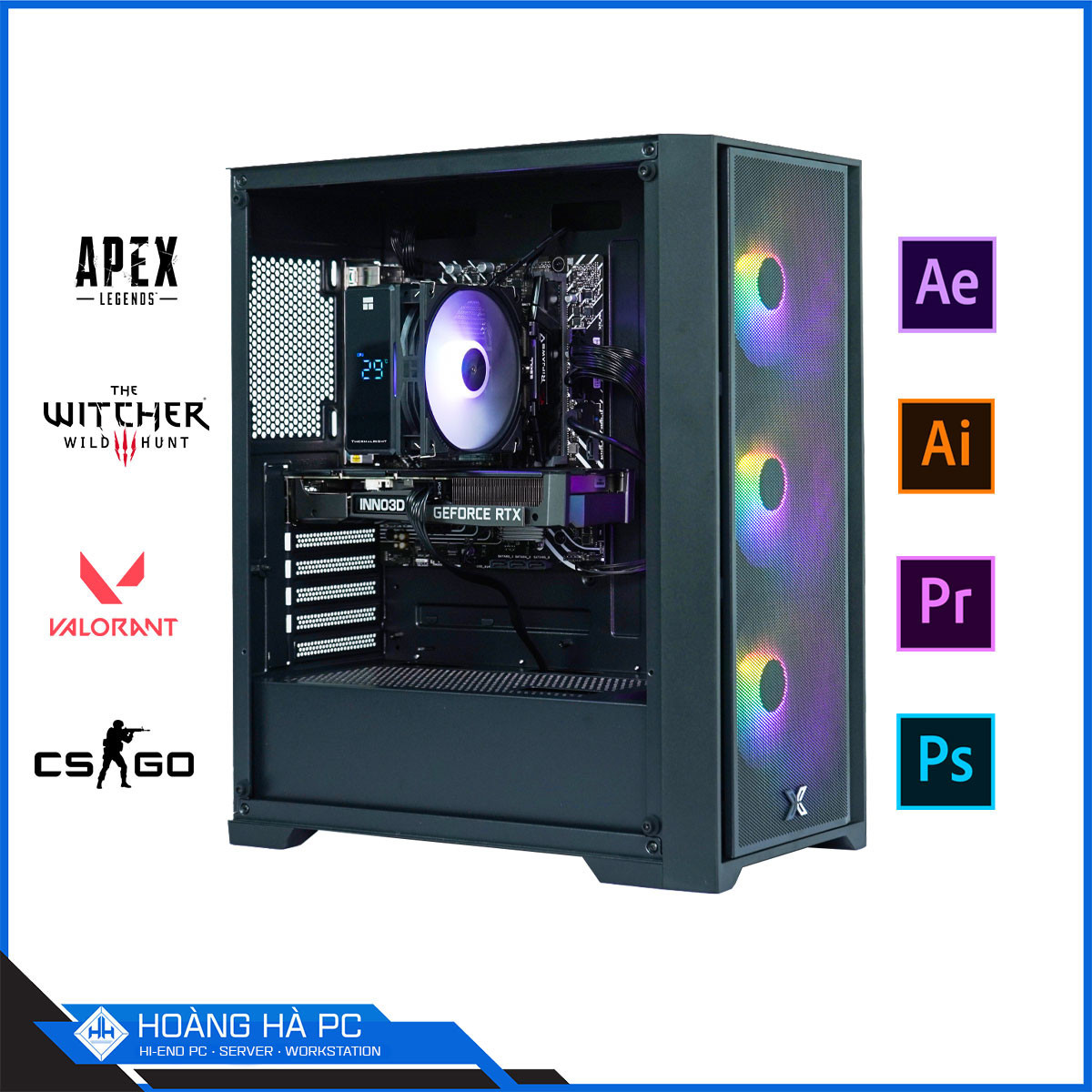 HHPC GAMING CORE i5 12400F | 16G | RX 6500 XT 4GB
