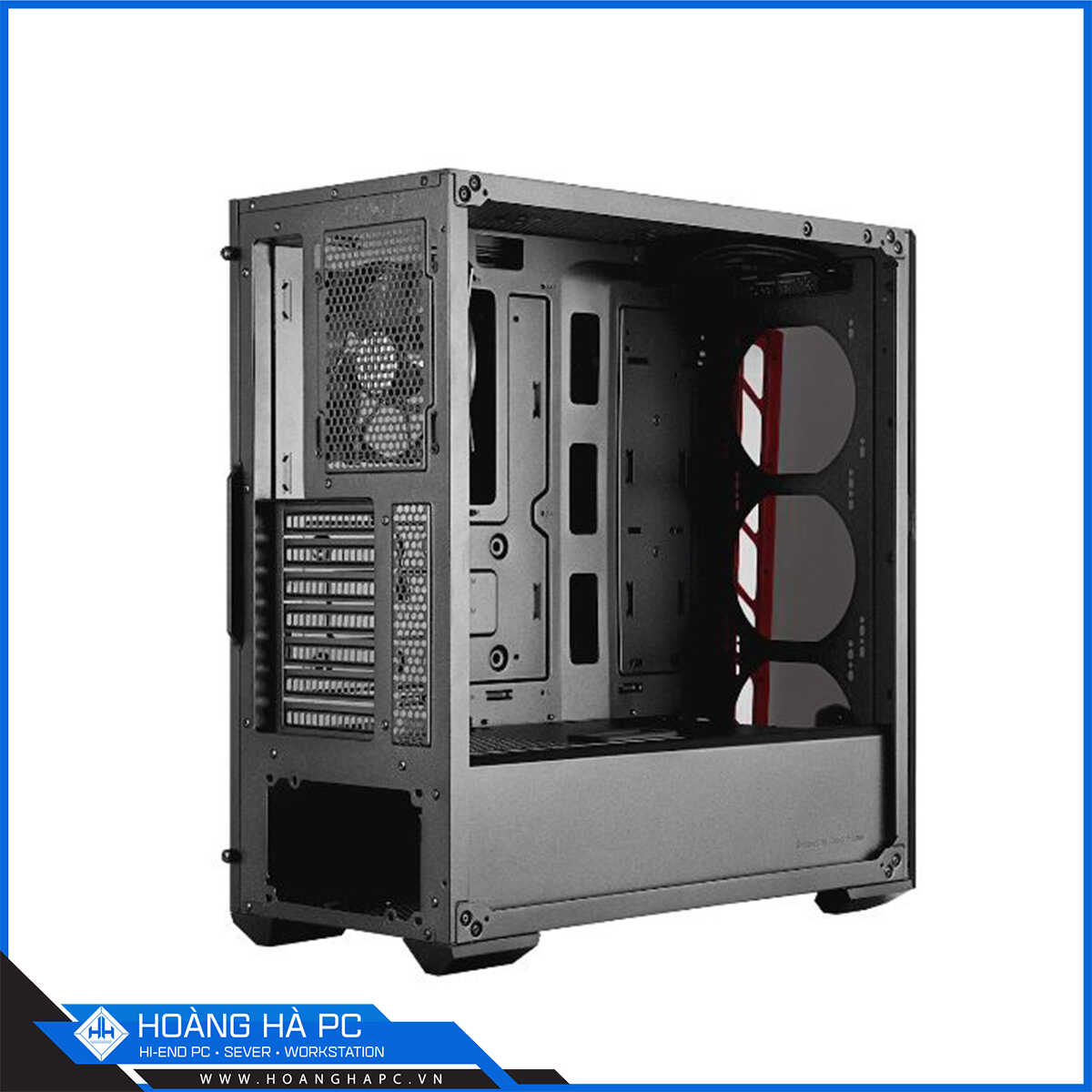 Case Cooler Master MASTERBOX MB520 TG - Red (Mid Tower/Màu Đen)