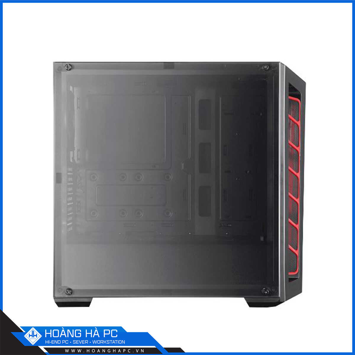 Case Cooler Master MASTERBOX MB520 TG - Red (Mid Tower/Màu Đen)