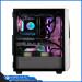 Vỏ Case GALAX PC Case (REV-01W) White 4FAN ARGB (Mid Tower/Màu Trắng)