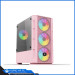 Vỏ case KENOO ESPORT G362 Pink (Mid Tower/Màu Hồng) - No FAN