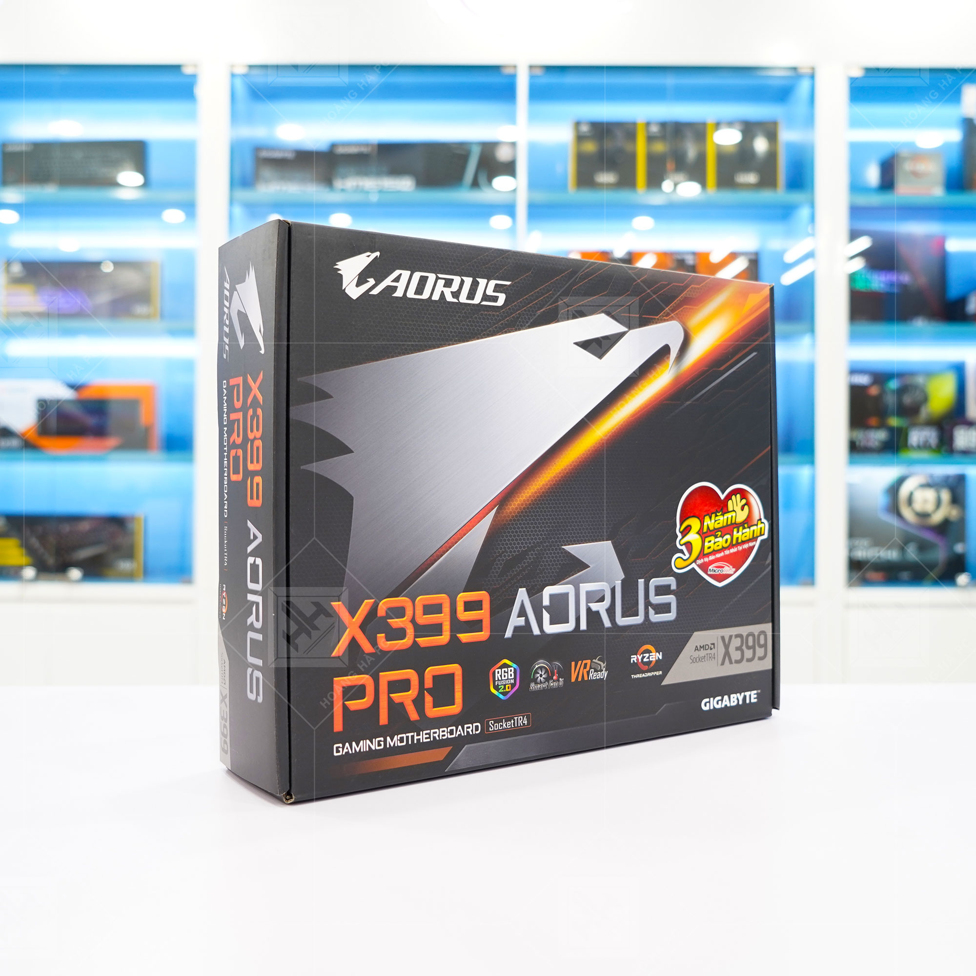Mainboard Gigabyte X399 AORUS PRO (AMD X399, Socket TR4, ATX, 8 Khe Cắm Ram DDR4)