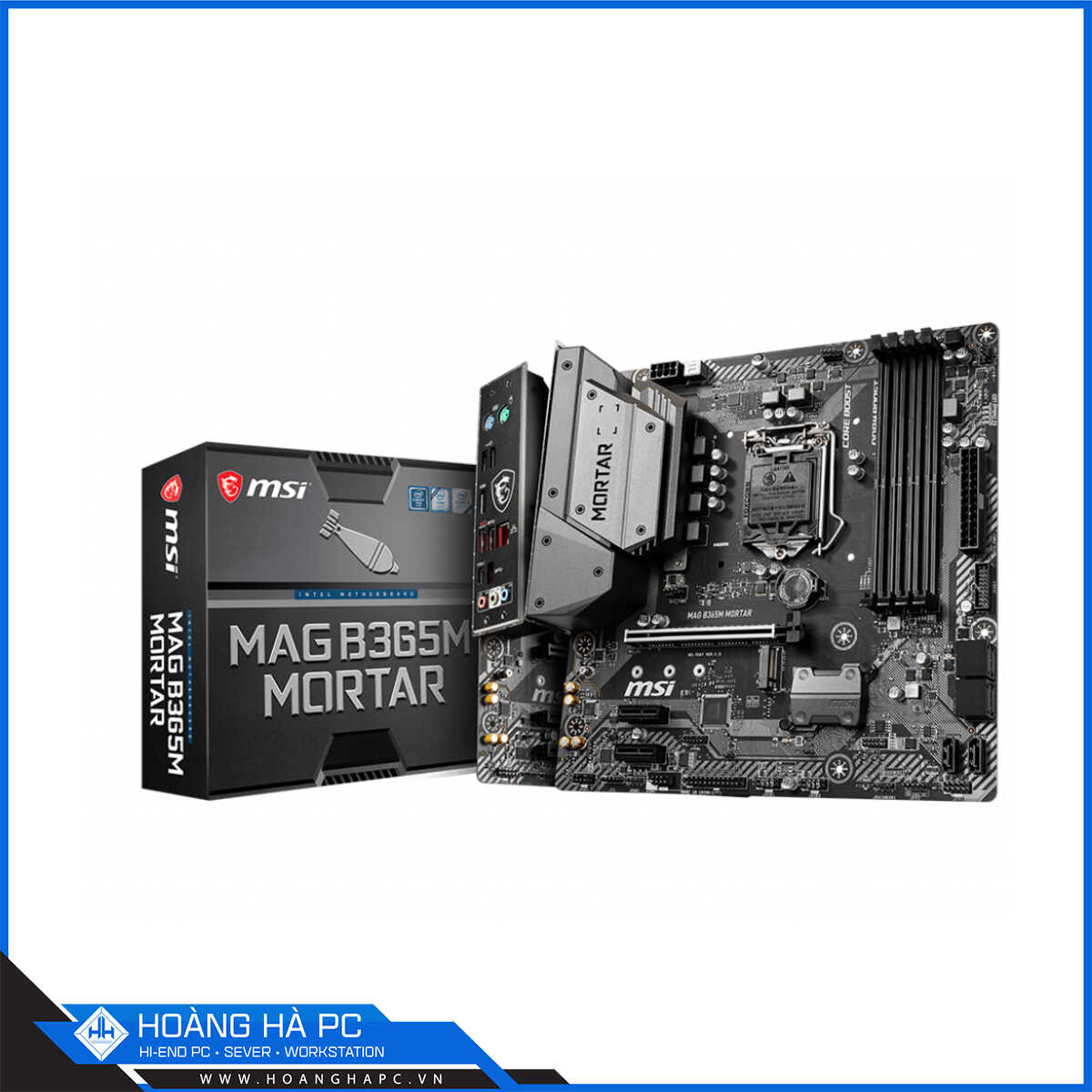 Bo Mạch Chủ MSI MAG B365M MORTAR (Intel B365, Socket 1151, m-ATX, 4 khe RAM DDR4)