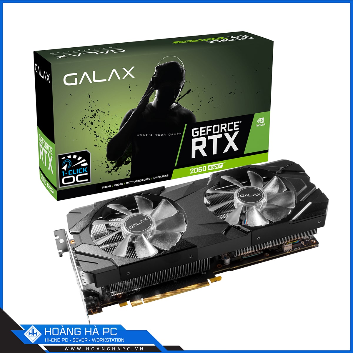 VGA Galax GeForce RTX 2060 SUPER EX (1-Click OC) 8GB