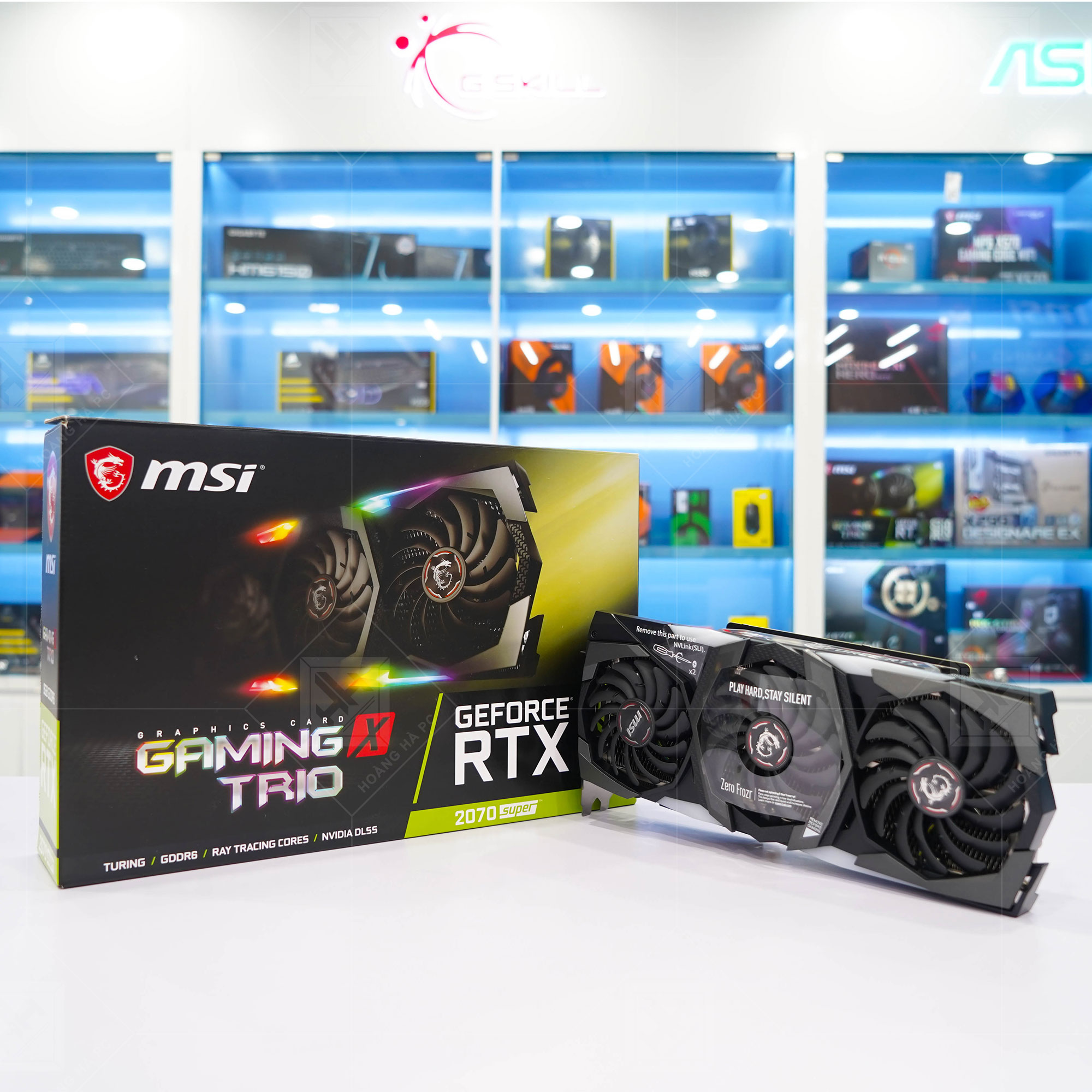  VGA MSI GeForce RTX 2070 SUPER GAMING X TRIO 8G