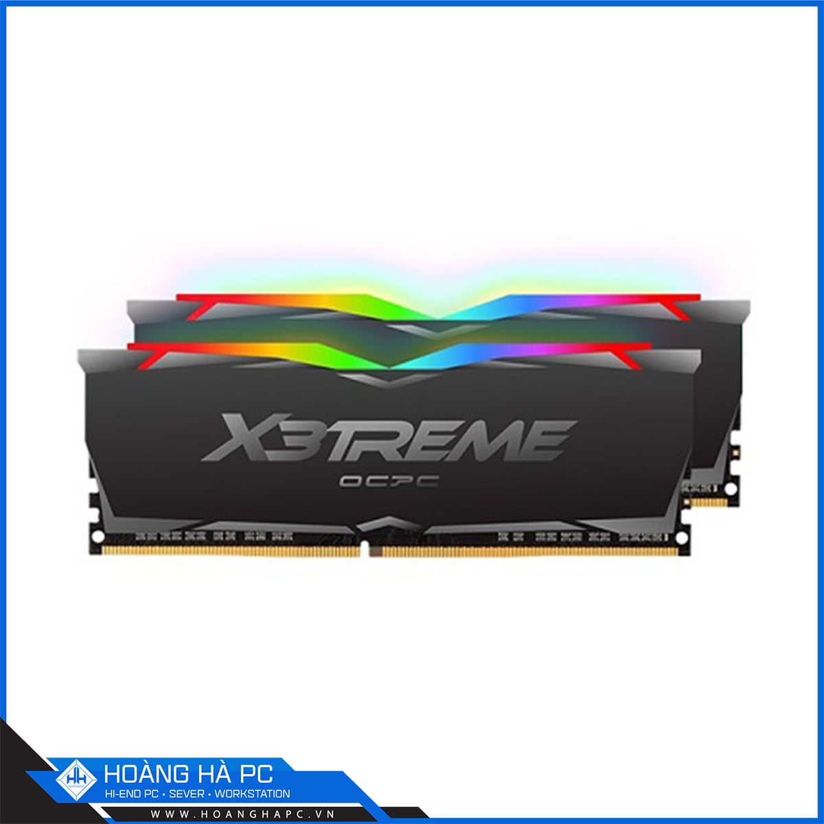 RAM OCPC X3TREME RGB AURA 16GB (2x8GB) DDR4 3200MHz White