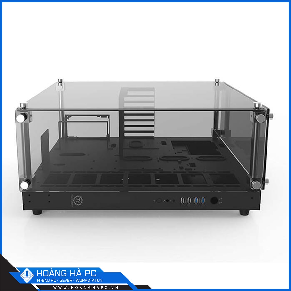 Case Thermaltake Core P5 Tempered Glass Black (Mid Tower/Màu Đen)