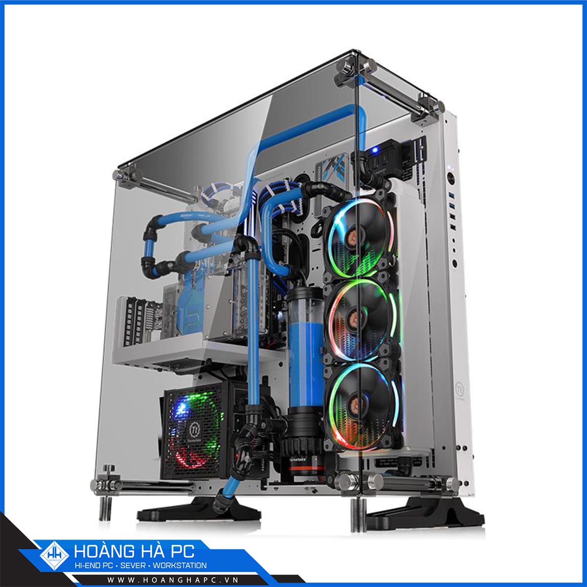 Case Thermaltake Core P5 Tempered Glass Snow (Mid Tower/Màu Trắng)