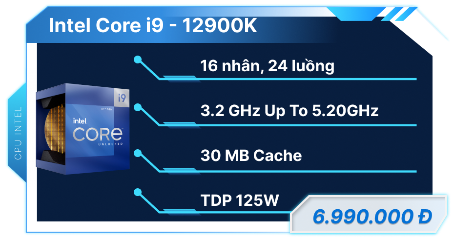 CPU i9 12900k