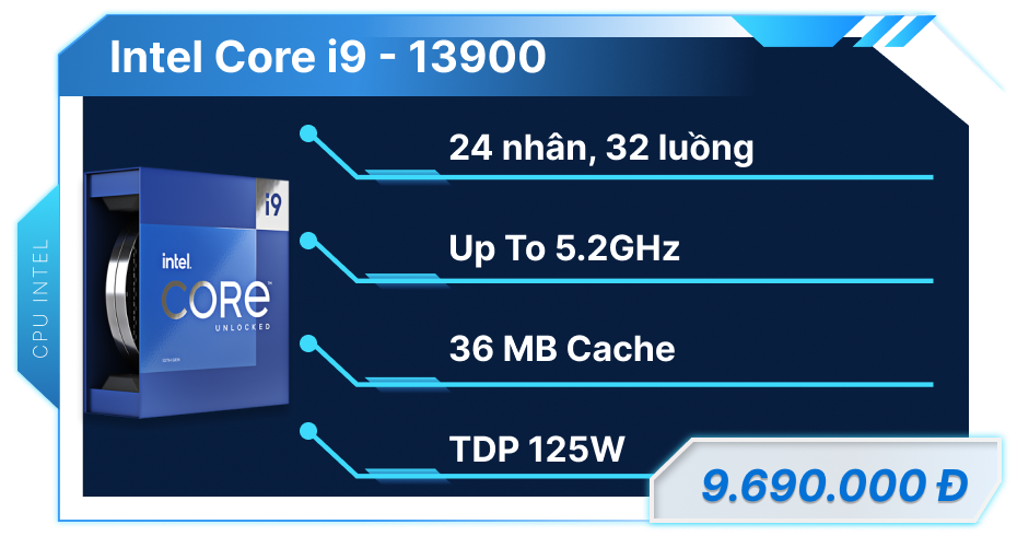 CPU i9 13900